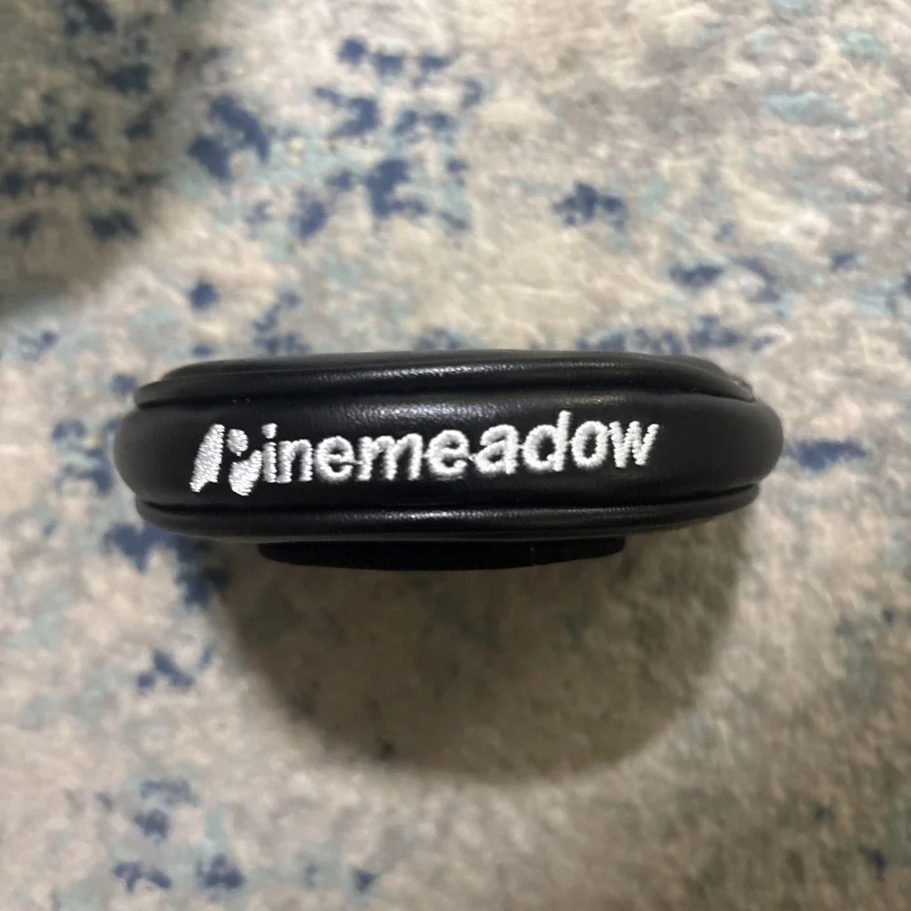 Pinemeadow PGX Mallet Putter HeadCover Rounded Putter Cover Black Left Handed